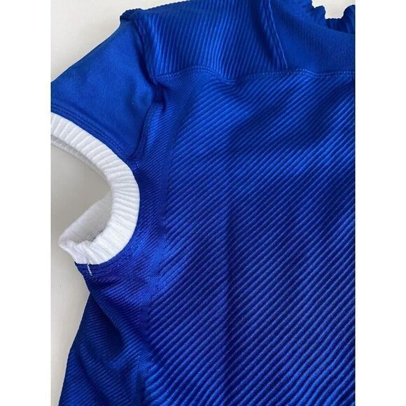 Adidas Techfit Primeknit Football Jersey Men’s Sz L Blue Compression Fit NO TAG - Picture 11 of 12
